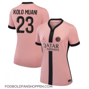 Paris Saint-Germain Randal Kolo Muani #23 Tredjetrøje Dame 2024-25 Kortærmet